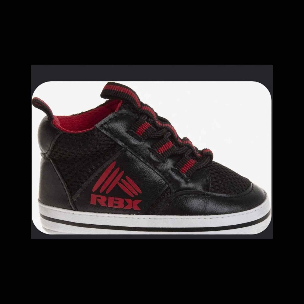 NWT RBX Boys Newborn Infant Sneakers, Sz 2, 3, 4
